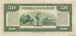 50 Gulden NETHERLANDS INDIES  1943 P.116a VF+