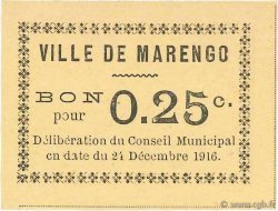 25 Centimes ALGERIA Marengo 1916 JPCV.06 UNC