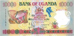 10000 Shillings UGANDA  1995 P.38a XF
