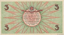 3 Rubli LETTLAND Riga 1919 P.R2a fST+