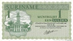 1 Gulden SURINAM  1984 P.116h UNC