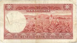 10 Shillings MALAWI  1964 P.02 TB