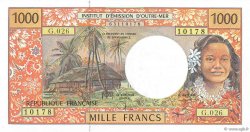 1000 Francs POLYNESIA, FRENCH OVERSEAS TERRITORIES  1996 P.02g UNC