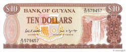 10 Dollars GUYANA  1989 P.23d