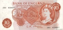 10 Shillings ANGLETERRE  1961 P.373a