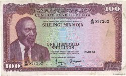 100 Shillings KENYA  1971 P.10b