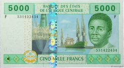 5000 Francs STATI DI L  AFRICA CENTRALE  2002 P.509Fc