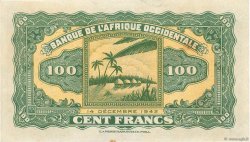 100 Francs FRENCH WEST AFRICA (1895-1958)  1942 P.31a XF+