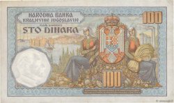 100 Dinara YUGOSLAVIA  1934 P.031 VF