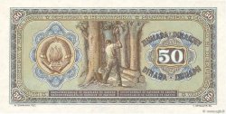 50 Dinara YUGOSLAVIA  1946 P.064b FDC