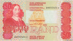50 Rand SUDAFRICA  1990 P.122b q.AU