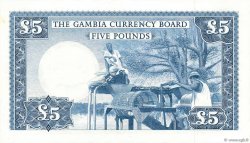 5 Pounds GAMBIA  1965 P.03a UNC-