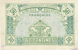50 Centimes AFRIQUE ÉQUATORIALE FRANÇAISE  1917 P.01b SPL