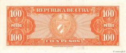 100 Pesos KUBA  1959 P.093a fST+