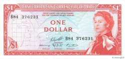 1 Dollar EAST CARIBBEAN STATES  1965 P.13g