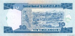 10 Emelangeni SWAZILAND  1995 P.24a UNC