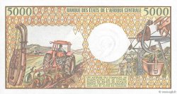 5000 Francs CONGO  1984 P.06a AU+