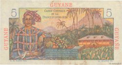 5 Francs Bougainville GUYANE  1946 P.19a TTB