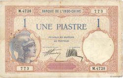 1 Piastre INDOCINA FRANCESE  1927 P.048b MB