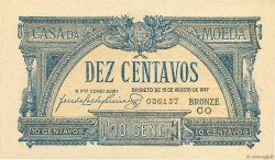 10 Centavos PORTOGALLO  1917 P.094 q.FDC