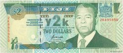 2 Dollars Commémoratif FIYI  2000 P.102a