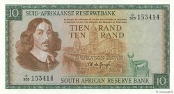 10 Rand SUDÁFRICA  1975 P.114c FDC