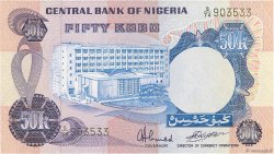 50 Kobo NIGERIA  1973 P.14j UNC