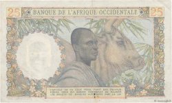 25 Francs AFRIQUE OCCIDENTALE FRANÇAISE (1895-1958)  1953 P.38 TTB+