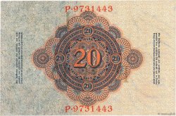 20 Mark ALLEMAGNE  1914 P.046b SUP+