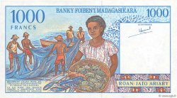 1000 Francs - 200 Ariary MADAGASCAR  1994 P.076a pr.NEUF
