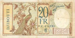 20 Francs DJIBOUTI  1936 P.07 TB+