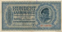 100 Karbowanez UKRAINE  1942 P.055