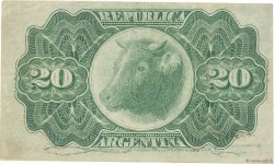 20 Centavos ARGENTINA  1892 P.215 VF