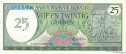 25 Gulden SURINAM  1985 P.127b UNC-