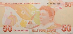 50 Lira TURQUIE  2009 P.225a NEUF