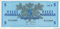 5 Markkaa FINNLAND  1963 P.106Aa