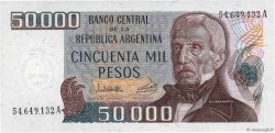 50000 Pesos ARGENTINIEN  1979 P.307a