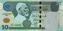 10 Dinars LIBYA  2004 P.70a