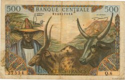 500 Francs CAMEROUN  1962 P.11 TB
