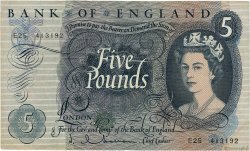 5 Pounds ENGLAND  1963 P.375a F