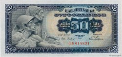 50 Dinara YUGOSLAVIA  1965 P.079a q.FDC