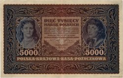5000 Marek POLAND  1920 P.031 VF