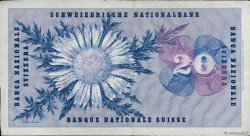 20 Francs SUISSE 1958 P.46f TTB