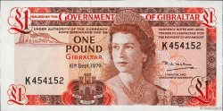1 Pound GIBRALTAR 1979 P.20b