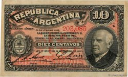 10 Centavos ARGENTINIEN  1895 P.228a