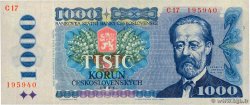 1000 Korun CHECOSLOVAQUIA  1985 P.098a EBC