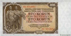 100 Korun CHECOSLOVAQUIA  1953 P.086b