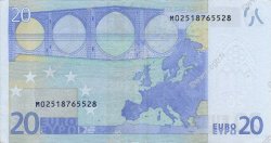 20 Euro EUROPE  2002 €.120.03 pr.SUP