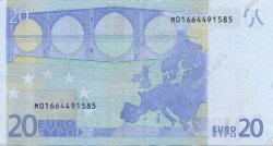 20 Euro EUROPE  2002 €.120.03 SUP