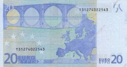 20 Euro EUROPE  2002 €.120.09 TTB+